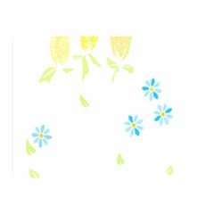 Flowers Lover T- Shirtflowers T- Shirt (10) Two Sides Premium Plush Fleece Blanket (mini)