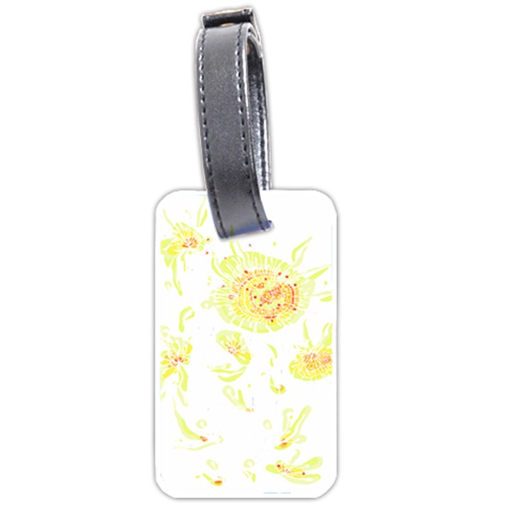 Flowers Lover T- Shirtflowers T- Shirt (11) Luggage Tag (one side)