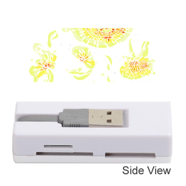 Flowers Lover T- Shirtflowers T- Shirt (11) Memory Card Reader (Stick)