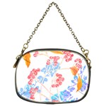 Flowers Pattern T- Shirtflower Pattern Design Drawing T- Shirt Chain Purse (One Side) Front