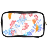 Flowers Pattern T- Shirtflower Pattern Design Drawing T- Shirt Toiletries Bag (Two Sides) Front