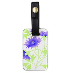 Flowers Pattern T- Shirtflowers T- Shirt Luggage Tag (one Side) by EnriqueJohnson