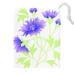 Flowers Pattern T- Shirtflowers T- Shirt Drawstring Pouch (4xl) by EnriqueJohnson