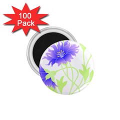 Flowers Pattern T- Shirtflowers T- Shirt 1 75  Magnets (100 Pack)  by EnriqueJohnson