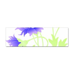 Flowers Pattern T- Shirtflowers T- Shirt Sticker (bumper) by EnriqueJohnson