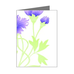 Flowers Pattern T- Shirtflowers T- Shirt Mini Greeting Card by EnriqueJohnson