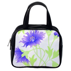 Flowers Pattern T- Shirtflowers T- Shirt Classic Handbag (one Side) by EnriqueJohnson