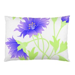 Flowers Pattern T- Shirtflowers T- Shirt Pillow Case (two Sides) by EnriqueJohnson