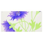 Flowers Pattern T- Shirtflowers T- Shirt Banner and Sign 8  x 4  Front