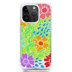 Flowers T- Shirt Colorful Flowers T- Shirt Iphone 14 Pro Tpu Uv Print Case by EnriqueJohnson