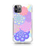 Flowers T- Shirt Flower Bouquet Pink, Purple, Blue T- Shirt iPhone 11 Pro 5.8 Inch TPU UV Print Case Front