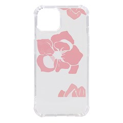 Flowers T- Shirt Flowers Pattern T- Shirt Iphone 14 Tpu Uv Print Case