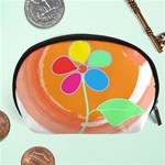 Flowers T- Shirtflowers And Sun T- Shirt Accessory Pouch (Large) Front