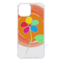 Flowers T- Shirtflowers And Sun T- Shirt Iphone 14 Tpu Uv Print Case