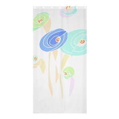 Flowers T- Shirtflowers T- Shirt (2) Shower Curtain 36  X 72  (stall)  by EnriqueJohnson