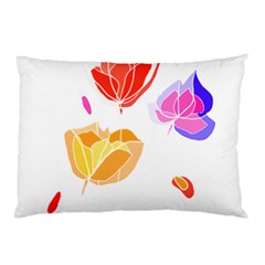 Flowers T- Shirtflowers T- Shirt (3) Pillow Case (two Sides) by EnriqueJohnson