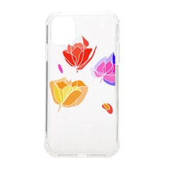 Flowers T- Shirtflowers T- Shirt (3) Iphone 11 Tpu Uv Print Case by EnriqueJohnson