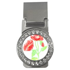 Flowers T- Shirtflowers T- Shirt Money Clips (cz)  by EnriqueJohnson