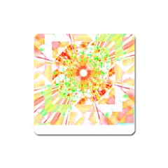 Fractal Artwork T- Shirt Sun Ray Life T- Shirt Square Magnet by EnriqueJohnson