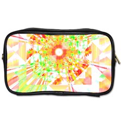 Fractal Artwork T- Shirt Sun Ray Life T- Shirt Toiletries Bag (two Sides) by EnriqueJohnson