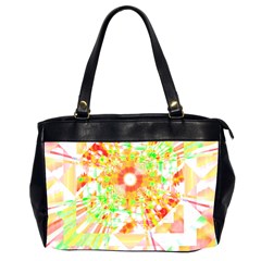 Fractal Artwork T- Shirt Sun Ray Life T- Shirt Oversize Office Handbag (2 Sides) by EnriqueJohnson