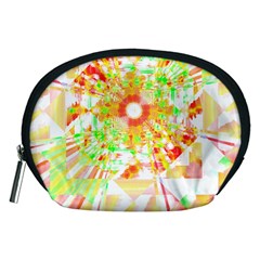 Fractal Artwork T- Shirt Sun Ray Life T- Shirt Accessory Pouch (medium) by EnriqueJohnson