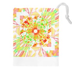 Fractal Artwork T- Shirt Sun Ray Life T- Shirt Drawstring Pouch (5xl) by EnriqueJohnson