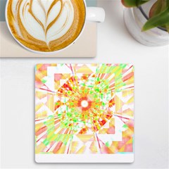 Fractal Artwork T- Shirt Sun Ray Life T- Shirt Uv Print Square Tile Coaster  by EnriqueJohnson