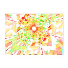 Fractal Artwork T- Shirt Sun Ray Life T- Shirt Crystal Sticker (a4) by EnriqueJohnson