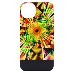 Fractal Artwork T- Shirt Sun Ray Life T- Shirt Iphone 14 Plus Black Uv Print Case by EnriqueJohnson