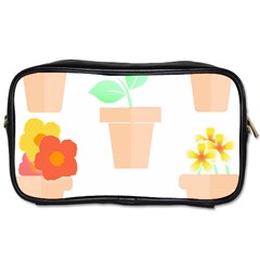 Garden T- Shirt Garden Flowers Pattern T- Shirt Toiletries Bag (one Side) by EnriqueJohnson