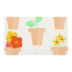 Garden T- Shirt Garden Flowers Pattern T- Shirt Banner And Sign 5  X 3  by EnriqueJohnson