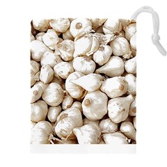 Garlic T- Shirt Garlic Bulbs Photograph T- Shirt Drawstring Pouch (4xl) by EnriqueJohnson