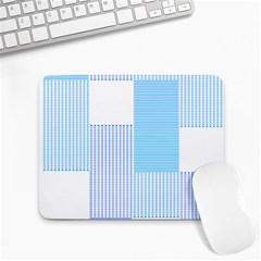 Geometric T- Shirt Blue Composition T- Shirt Small Mousepad by EnriqueJohnson