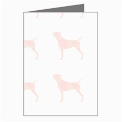 German Shorthaired Pointer Dog T- Shirt German Shorthaired Pointer Dog Pattern T- Shirt Greeting Card