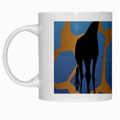 Giraffe Lover T- Shirt G I R A F F E O N G I R A F F E P R I N T P R E T T Y F O R V A C A T I O N T White Mug