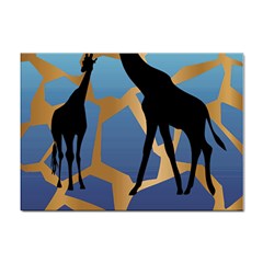 Giraffe Lover T- Shirt G I R A F F E O N G I R A F F E P R I N T P R E T T Y F O R V A C A T I O N T Sticker A4 (10 Pack) by EnriqueJohnson