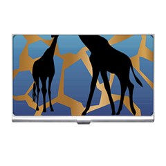 Giraffe Lover T- Shirt G I R A F F E O N G I R A F F E P R I N T P R E T T Y F O R V A C A T I O N T Business Card Holder