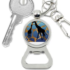 Giraffe Lover T- Shirt G I R A F F E O N G I R A F F E P R I N T P R E T T Y F O R V A C A T I O N T Bottle Opener Key Chain