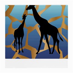 Giraffe Lover T- Shirt G I R A F F E O N G I R A F F E P R I N T P R E T T Y F O R V A C A T I O N T Medium Glasses Cloth