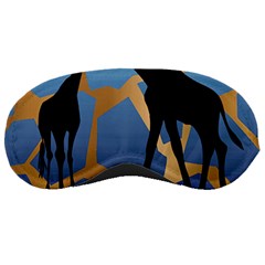 Giraffe Lover T- Shirt G I R A F F E O N G I R A F F E P R I N T P R E T T Y F O R V A C A T I O N T Sleep Mask