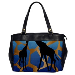 Giraffe Lover T- Shirt G I R A F F E O N G I R A F F E P R I N T P R E T T Y F O R V A C A T I O N T Oversize Office Handbag