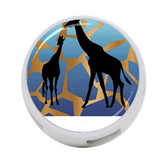 Giraffe Lover T- Shirt G I R A F F E O N G I R A F F E P R I N T P R E T T Y F O R V A C A T I O N T 4-Port USB Hub (One Side)