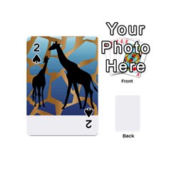 Giraffe Lover T- Shirt G I R A F F E O N G I R A F F E P R I N T P R E T T Y F O R V A C A T I O N T Playing Cards 54 Designs (Mini)