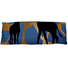 Giraffe Lover T- Shirt G I R A F F E O N G I R A F F E P R I N T P R E T T Y F O R V A C A T I O N T Body Pillow Case (Dakimakura)