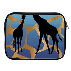 Giraffe Lover T- Shirt G I R A F F E O N G I R A F F E P R I N T P R E T T Y F O R V A C A T I O N T Apple iPad 2/3/4 Zipper Cases