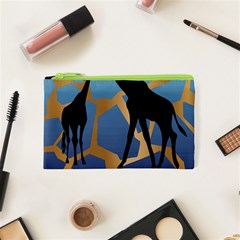 Giraffe Lover T- Shirt G I R A F F E O N G I R A F F E P R I N T P R E T T Y F O R V A C A T I O N T Cosmetic Bag (XS)