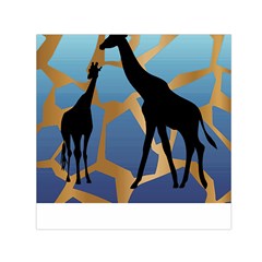 Giraffe Lover T- Shirt G I R A F F E O N G I R A F F E P R I N T P R E T T Y F O R V A C A T I O N T Square Satin Scarf (30  x 30 )