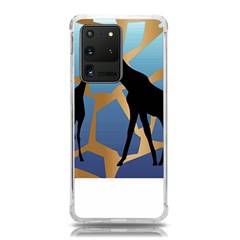 Giraffe Lover T- Shirt G I R A F F E O N G I R A F F E P R I N T P R E T T Y F O R V A C A T I O N T Samsung Galaxy S20 Ultra 6.9 Inch TPU UV Case