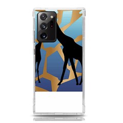 Giraffe Lover T- Shirt G I R A F F E O N G I R A F F E P R I N T P R E T T Y F O R V A C A T I O N T Samsung Galaxy Note 20 Ultra TPU UV Case